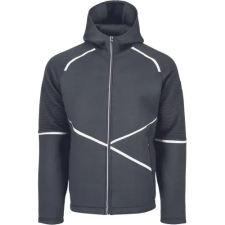  L-SURE CRAIG kapucnis kardigán fekete XL munkaruha