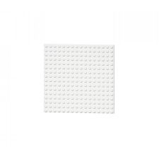 L-W Toys LW Toys kompatibilis építőjáték kétoldalas tábla / alap 16x16 fehér barkácsolás, építés