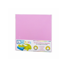 L-W Toys LW Toys tábla / alap 32x32 rózsaszín (LEGO kompatibilis) barkácsolás, építés