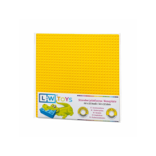 L-W Toys LW Toys tábla / alap 32x32 sárga (LEGO kompatibilis) barkácsolás, építés