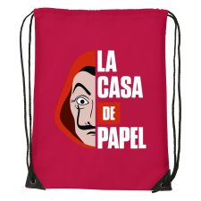  La casa de papel - Sport táska piros tornazsák