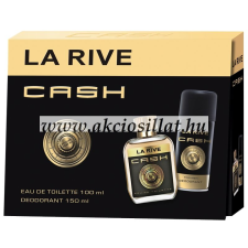 La Rive Cash Men ajándékcsomag 100ml + 150ml kozmetikai ajándékcsomag