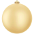 LAALU dísz - aranyozott matt gömb, 15 cm