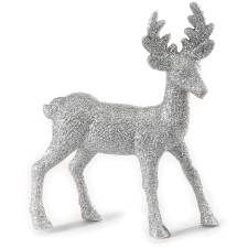  LAALU ezüst szarvas 21 x 16 cm (LAU-1872) karácsonyi dekoráció