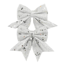 LAALU Ezüst tál 13 x 13 cm, 13 x 13 cm, 2 darab karácsonyfadísz