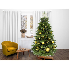 LAALU karácsonyfa feldíszítve - Aranykarácsony II, 85 dísz, 270 cm műfenyő
