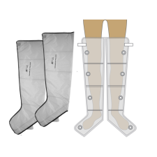  Láb mandzsettapár M méret 4 légkamrás PQ-2200 gyógyászati segédeszköz