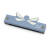 Label Label Blue harmonika