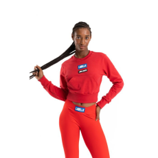 LABELLAMAFIA Women‘s Sweatshirt Go On Red