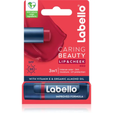 Labello Caring Beauty tonizáló ajakbalzsam árnyalat Red 4.8 g ajakápoló