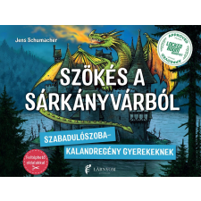 Lábnyom Kiadó Szökés a Sárkányvárból - Szabadulószoba-kalandregény gyerekeknek gyermek- és ifjúsági könyv