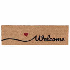  Lábtörlő 75x22cm, kókusz-PVC, " Welcome" lakástextília