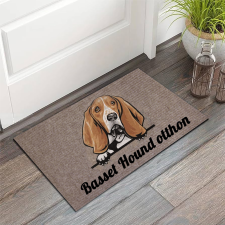  Lábtörlő - Basset Hound otthon beltéri lábtörlő lakástextília