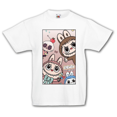  Labubu - Cuki banda közeleg gyerek póló