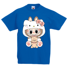  Labubu - Cuki helló kitty álca gyerek póló