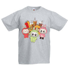  Labubu - Gyorskajás banda gyerek póló