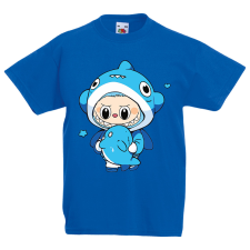  Labubu - Kék cápa jelmezes gyerek póló gyerek póló