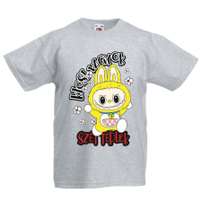  Labubu - Kicsi vagyok szét téplek gyerek póló gyerek póló