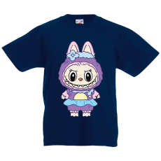  Labubu - Lila nyuszis jelmez gyerek póló
