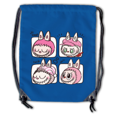  Labubu - Rózsaszín pizsiparti tornazsák tornazsák