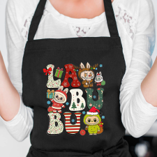  Labubus kötény - Karácsonyi labubu lakástextília