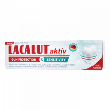 Lacalut aktiv gum protection és sensitivity fogkrém 75 ml fogkrém