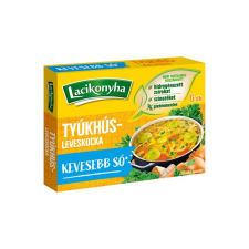 Lacikonyha tyúkhúsleves sócsökkentett kocka 60g alapvető élelmiszer