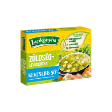 Lacikonyha zöldségleves-kocka sócsökkentett - 60g alapvető élelmiszer
