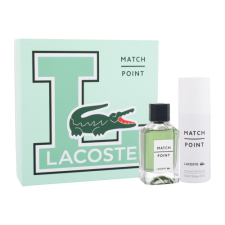 Lacoste Match Point ajándékcsomag Eau de Toilette 100 ml + dezodor 150 ml férfiaknak kozmetikai ajándékcsomag