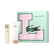 Lacoste Pour Femme SET: edp 50ml + Testápoló 100ml kozmetikai ajándékcsomag