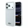 Lacoste PVC Iconic Petit Pique Metal Logo MagSafe tok, Apple iPhone 18 Pro Max - szürke