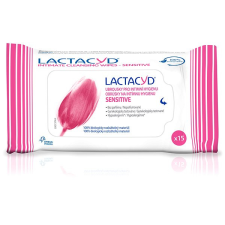 Lactacyd Wipes Sensitive 15 db törlőkendő