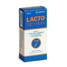LactoSeven tabletta 20 db gyógyhatású készítmény