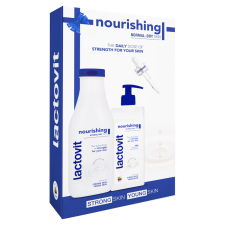 Lactovit Original ajándékcsomag tusfürdő + testápoló kozmetikai ajándékcsomag