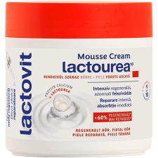 Lactovit Testápoló mousse krém, 400 ml, LACTOVIT "Lactourea" testápoló
