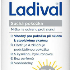 Ladival Dry Skin SPF 50+ 200 ml naptej, napolaj