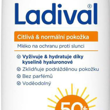 Ladival Érzékeny és normál bőrre OF 50+ 200 ml naptej, napolaj