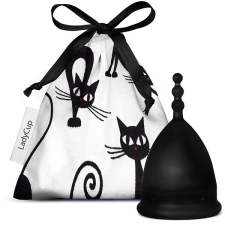 LadyCup Revolution Blackie Kitty, S-es méret intim higiénia