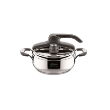  Lagostina Briosa Rozsdamentes Acél Kukta Fazék Ø 22cm 3,5L - Ezüst edény