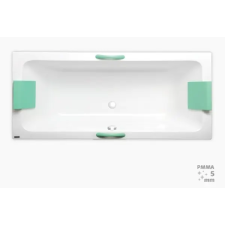  Laguna Nora Plus 160x75x46cm akril kád, 180 l kád, zuhanykabin