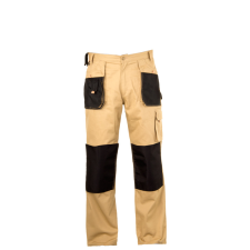 Lahti Pro Bézs színű nadrág, 100% pamut, "xl (56)", ce, lahti (L4050156) munkaruha