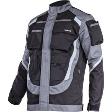 Lahti Pro Fekete és Szürke Pulóver Fényvisszaverő Csíkokkal, XL, Lahti (L4041404)