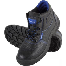 Lahti Pro Fekete-Kék Bőr Csizma, Sb Fo Src, 40 (L3011640)