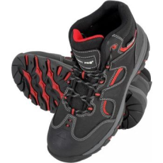 Lahti Pro Fekete-Piros Nubuk Csizma, S3 Sra, 45 (L3011745)