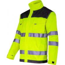 Lahti Pro Fekete-sárga figyelmeztető pulóver, "xl", ce, lahti (L4041604) munkaruha