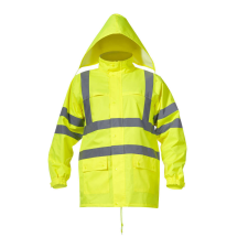 Lahti Pro Figyelmeztető kabát eső., sárga., &quot;3xl&quot;, ce, lahti láthatósági ruházat