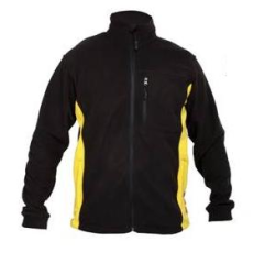 Lahti Pro Fleece Pulóver Fekete/Sárga, M, Lahti (L4010102)