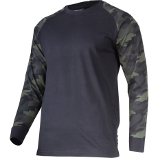 Lahti Pro Hosszú ujjú póló. 190g/m2, moro-fekete, 