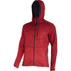 Lahti Pro Kapucnis Pulóver Cipzárral Piros, XXL, Lahti (L4013405)