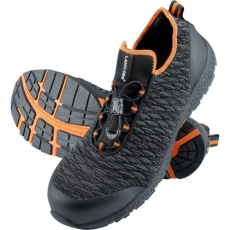 Lahti Pro Kötött Fekete-Szürke-Gombos Cipő, S1 Src, 40 (L3042540)